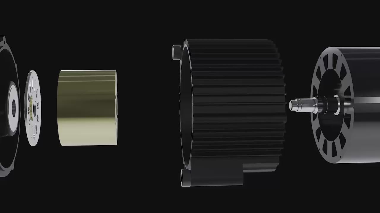 Load video: &lt;p&gt;Adopting a PMSM motor, the integrated motor-gearbox design is tailored for compact efficiency, minimizing gear clearance through a single-stage reduction. This design maximizes space utilization, enhancing the off-road bike&#39;s agility and handling on narrow trails.&lt;/p&gt;